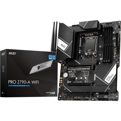 MSI MB PRO Z790-A WIFI Z790 LGA1700 MAX128GB DDR5 PCIE ATX RETAIL