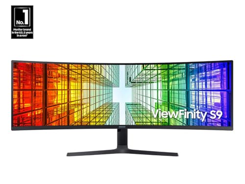 SAMSUNG 49IN 32/9 SUPER ULTRA-WIDE CURVED MONITOR DUAL QHD (Like New)