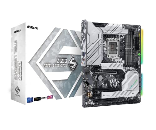 ASROCK MB Z690 STEEL LEGEND D5 Z690 LGA1700 MAX128GB DDR5 PCIE ATX RETAIL
