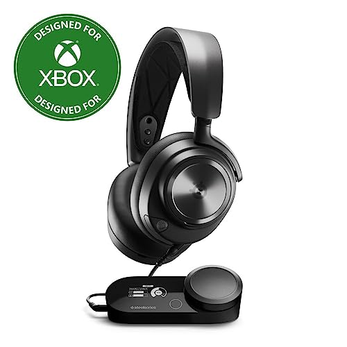 New SteelSeries Arctis Nova Pro for Xbox Multi-System Gaming Headset - Premium Hi-Fi Drivers - Hi-Res Audio - 360? Spatial - GameDAC Gen 2 - Quad-DAC - ClearCast Gen 2 Mic - Xbox, PC, PS5/PS4, Switch (Like New)