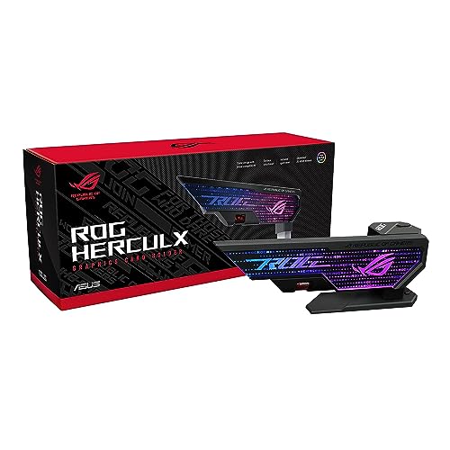ASUS ACCESSORY XH01/GRY/ARGB/VGA HOLDER ROG HERCULX GRAPHICS CARD ANTI-SAG HOLDER RETAIL