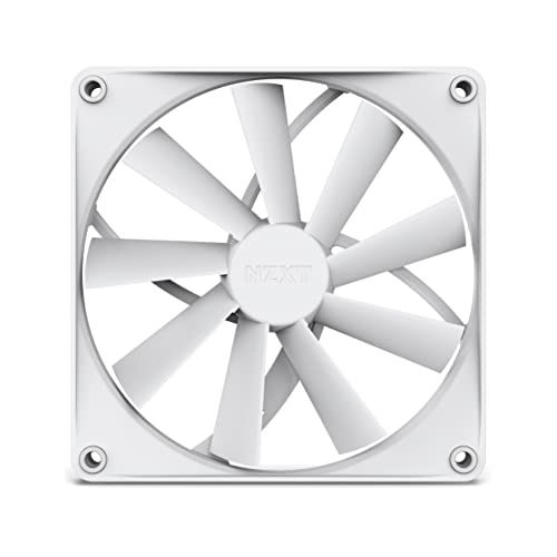 NZXT FAN RF-Q14SF-W1 F140Q 140MM QUIET AIRFLOW FAN FDB 12V DC 4-PIN PWM WHITE