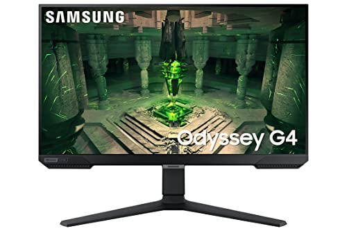 Samsung Odyssey G4 25 1080p HD 240Hz IPS LED FreeSync Gaming Monitor (LS25BG402ENXGO) - Black