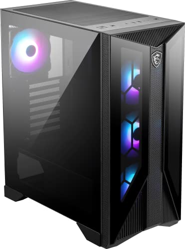 MSI CS MPG GUNGNIR 120R MID TOWER TG 7SLOTS USB ATX MATX MINI-ITX BLACK RETAIL
