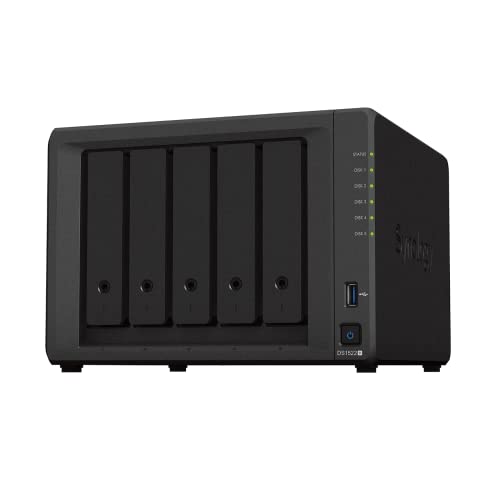 SYNOLOGY NAS DS1522+ 5-BAY DISKSTATION (DISKLESS) RETAIL