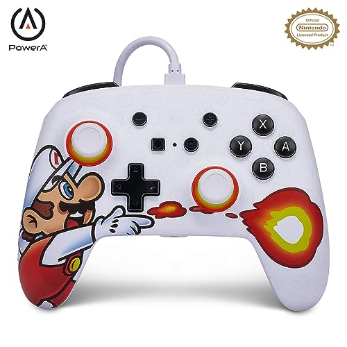 POWER A F - NSW ENWIRED CTRL FIREBALL MARIO  - UN