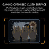 ASUS TUF GAMING P1 PORTABLE GAMING MOUSE PAD (NANO-COATED -  WATER-RESISTANT SURFA