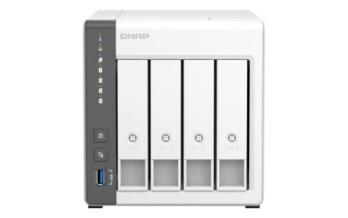 QNAP NAS TS-433-4G-US 4B PERSONAL CLOUD NAS ARM CORTEX-A55 4G RAM TOWER RETAIL