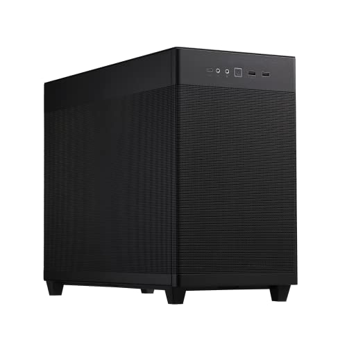 ASUS CASE AP201 BLK MESH   MID-TOWER 33L MICROATX 360MM AIO COOLERS TG BLACK
