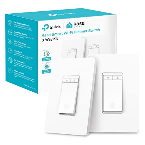TP-LINK SWITCH KS230 KIT_V2 KASA SMART WI-FI DIMMER SWITCH  3-WAY KIT RETAIL