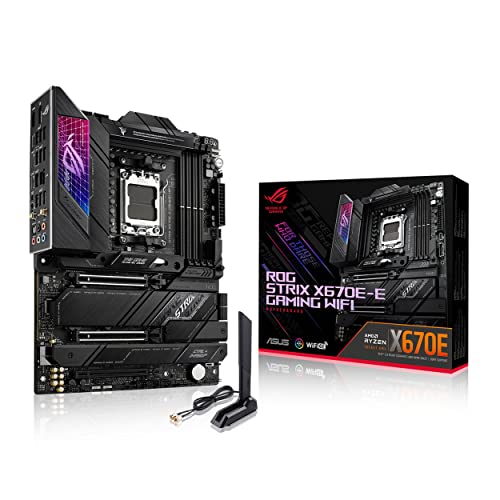 ASUS MB ROG STRIX X670E-E GA WIFI X670 AM5 MAX.128GB DDR5 ATX RETAIL