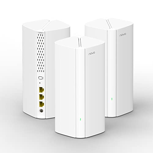 TENDA NETWORK EX12-3 EX12 3-PACK AX3000 WHOLE HOME MESH WI-FI 6 SYSTEM RETAIL
