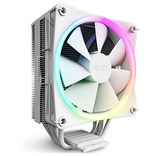 NZXT FAN RC-TN120-W1 T120 CPU AIR COOLER 12V DC 4-PIN PWM WHITE RETAIL