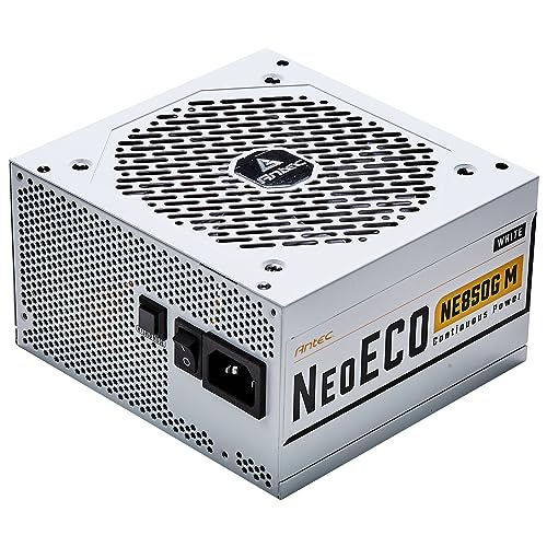 ANTEC PS NE850G M WHITE NEOECO SERIES 750W 80 PLUS GOLD APFC ATX 12V 2.4 120MM
