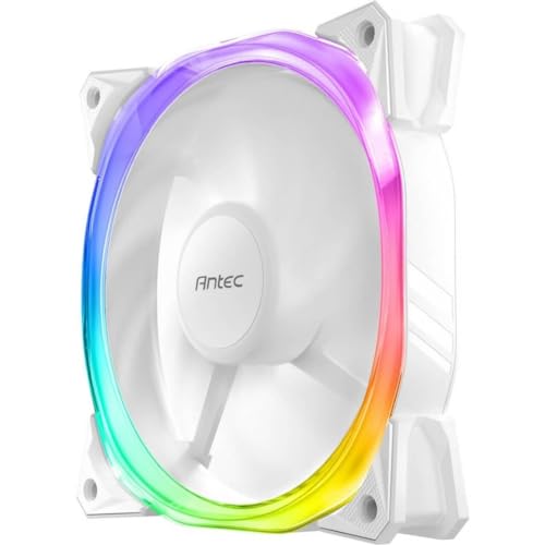 ANTEC FAN FUSION 120 ARGB W 120MM PWM FAN HYDRAULIC BEARING WHITE RETAIL