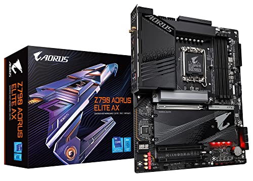 GIGABYTE MB Z790 AORUS ELITE AX Z790 S1700 MAX128G DDR5 ATX RETAIL