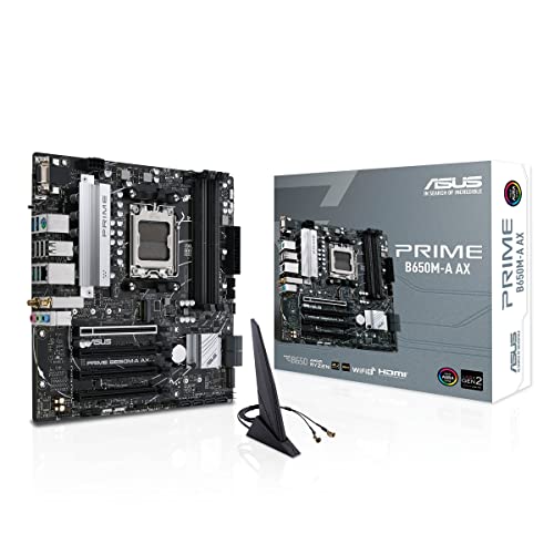 ASUS MB PRIME B650M-A AX AMD B650 AM5 MAX.128GB DDR5 MICROATX RETAIL