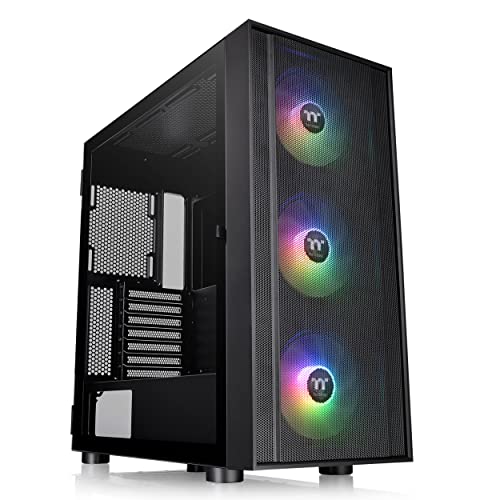 THERMALTAKE CS CA-1T9-00M1WN-01 H570 TG ARGB MID TOWER 4MM TG BLACK RETAIL