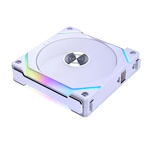 LIAN-LI FAN UF-SL120V2-1W UNI FAN SL V2 120 WHITE DC 12V & 5V FDB RETAIL