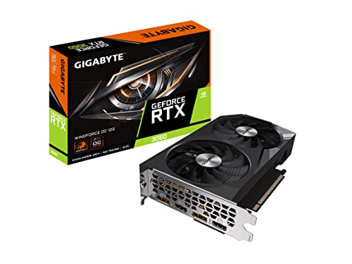 GIGABYTE VCX GV-N3060WF2OC-12GD RTX 3060 12GB GDDR6 192BIT PCIE ATX RETAIL