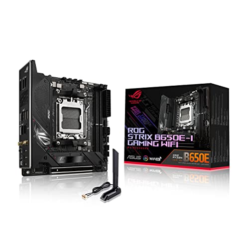 ASUS MB ROG STRIX B650E-I GAMING WIFI B650 AMD AM5 MAX64GB DDR5 MINIITX RETAIL