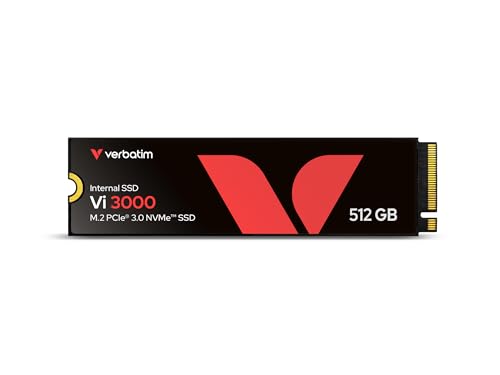 VERBATIM 512GB VI3000 SSD INTERNAL PCIE NVME M.2 SSD