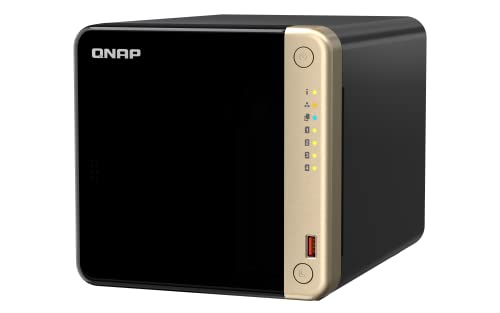 QNAP NAS TS-464-8G-US 4-BAY DESKTOP NAS INTEL CELERON N5105 N5095 8GB DDR4