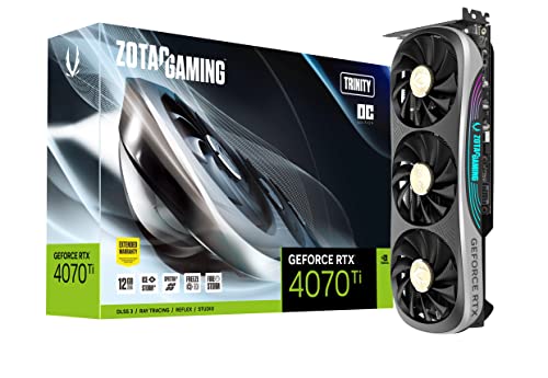 ZOTAC VCX ZT-D40710J-10P GEFORCE RTX 4070 TI TRINITY OC 12GB GDDR6X 192BIT RTL