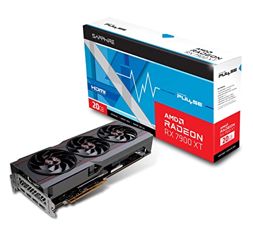 SAPPHIRE VCX 11323-02-20G PULSE RADEON RX 7900 XT GAMING OC 20GB GDDR6 ATX