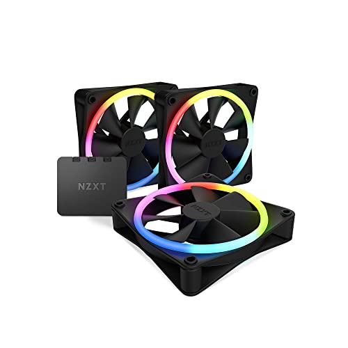NZXT FAN RF-D12TF-B1 F120 RGB DUO 3X120MM FAN FDB 4-PIN PWM BLACK RATAIL