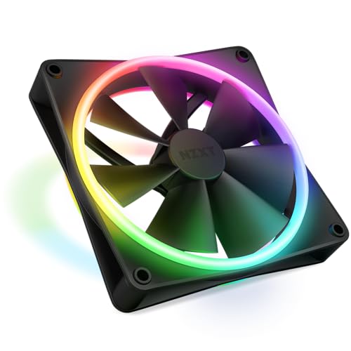 NZXT FAN RF-D14SF-B1 F140 RGB DUO 140MM FDB 4-PIN PWM BLACK RATAIL