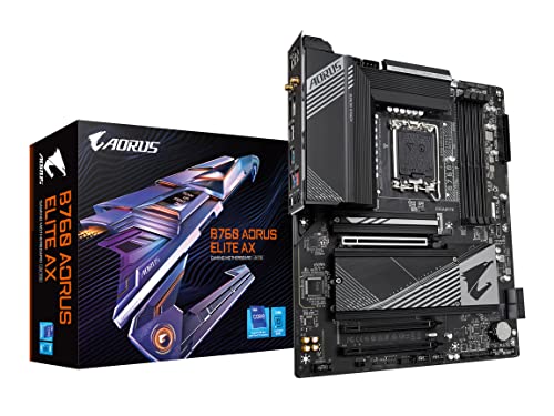 GIGABYTE MB B760 AORUS ELITE AX B760 D5 LGA1700 128GB ATX RETAIL