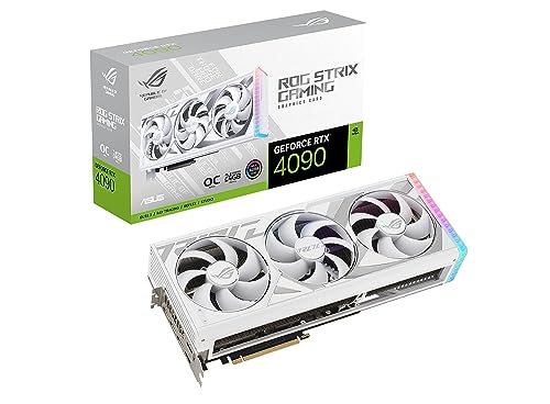 ASUS VCX ROG-STRIX-RTX4090-O24G-WHITE GEFORCE RTX 4090 WHITE OC 24GB GDDR6X