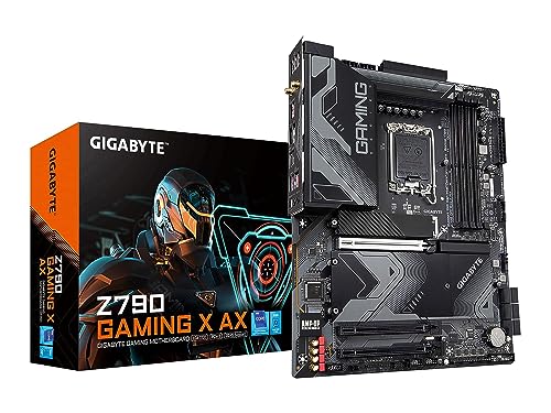 GIGABYTE MB Z790 GAMING X AX LGA1700 Z790 MAX128GB DDR5 PCIE ATX RETAIL