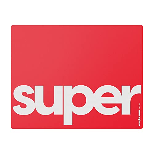 SUPERGLIDE GLASS PAD  L RED