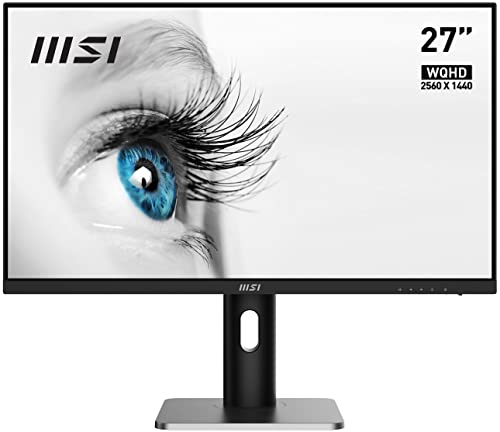 MSI MN PRO MP273QP 27 IPS QHD 2560X1440 16:9 75HZ MATTE BLACK RETAIL
