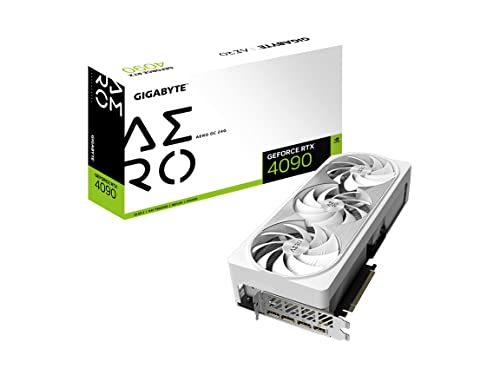 GIGABYTE VCX GV-N4090AERO OC-24GD GEFORCE RTX 4090 AERO OC 24G GR6X 384B WHITE