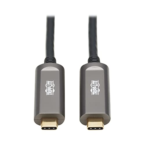USB C FIBER ACTIVE OPTICAL CABLE DATA ONLY USB 3.2 M/M BLACK