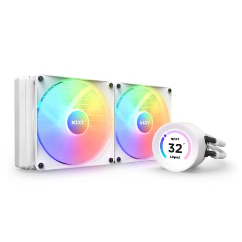 NZXT FAN RL-KR28E-W1 KRAKEN ELITE RGB 280 WHITE RETAIL