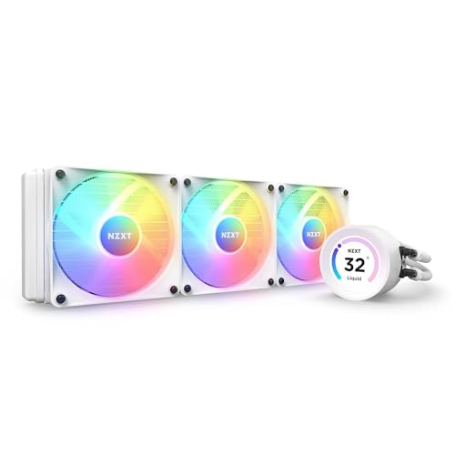 NZXT FAN RL-KR36E-W1 KRAKEN ELITE RGB 360 WHITE RETAIL (Like New)