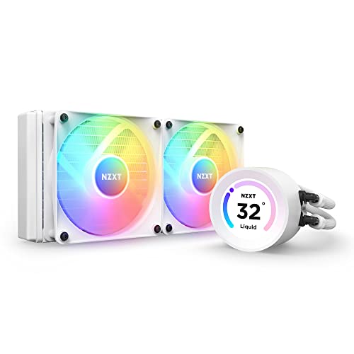 NZXT FAN RL-KR24E-W1 KRAKEN ELITE RGB 240 WHITE RETAIL