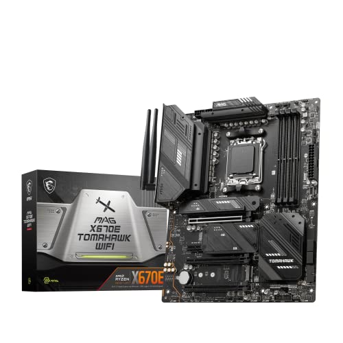 MSI MB MAG X670E TOMAHAWK WIFI SOCKET AM5 256GB DDR5 ATX BLACK MATT RETAIL
