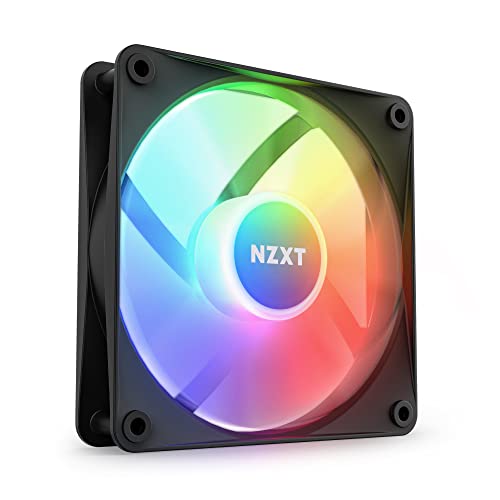 NZXT FAN RF-C12SF-B1 F120 RGB CORE 120MM HUB-MOUNTED RGB FAN FDB BLACK RETAIL