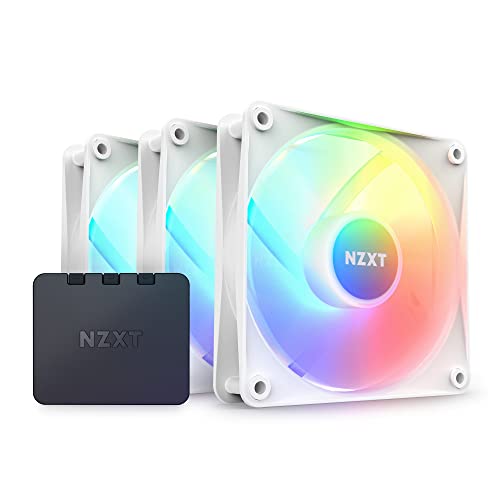 NZXT FAN RF-C12TF-W1 3XF120 RGB CORE & RGB LIGHTING CONTROLLER WHITE RETAIL