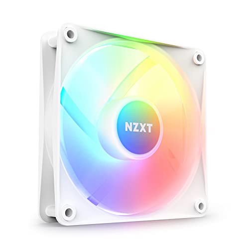 NZXT FAN RF-C12SF-W1 F120 RGB CORE 120MM HUB-MOUNTED RGB FAN FDB WHITE RETAIL