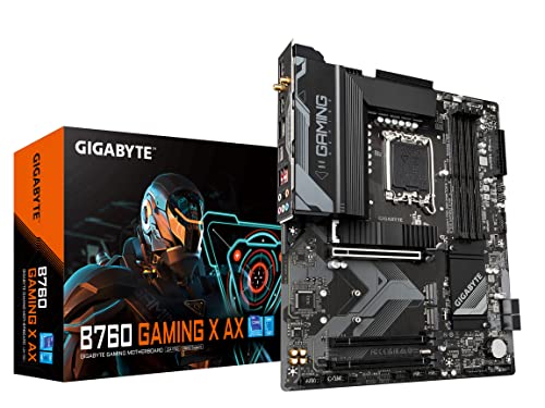 GIGABYTE MB B760 GAMING X AX B760 D5 LGA1700 MAX128GB ATX RETAIL