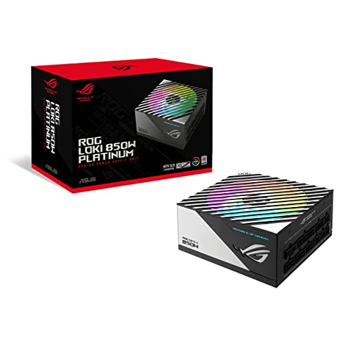 ASUS PS ROG-LOKI-850P-SFX-L-GAMIN 850W 80+ PLATINUM ARGB SFX-L RETAIL