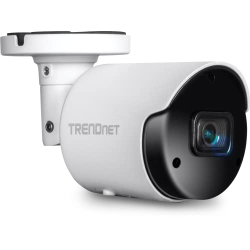 TRENDNET INDOOR/OUTDOOR 5MP H.265 WDR POE IR BULLET NETWORK CAMERA