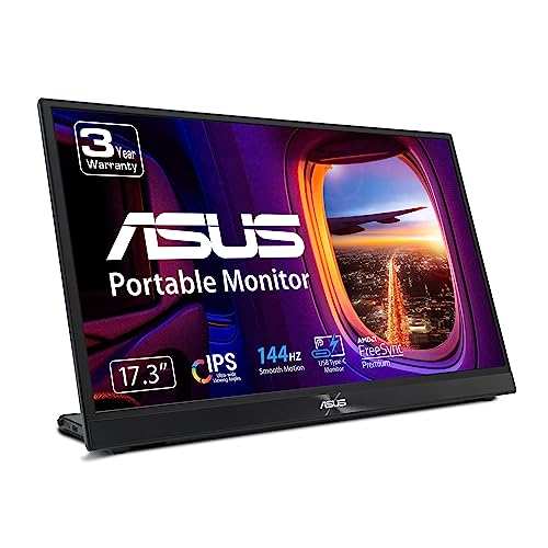 ASUS MN MB17AHG 17.3 IPS FHD 1920X1080 16:9 5MS 144HZ 2XUSB-C HDMI RETAIL