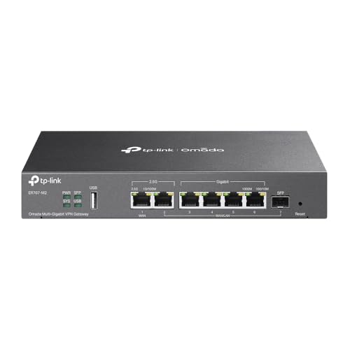 TP-LINK ROUTER ER707-M2 OMADA MULTI-GIGABIT VPN ROUTER RETAIL